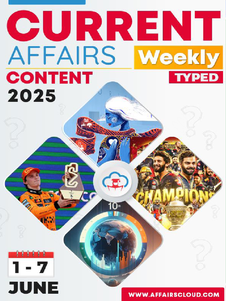 June 2025 Current Affairs Overview | PDF | World Trade Organization