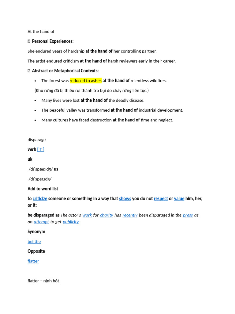 At The Hand of | PDF