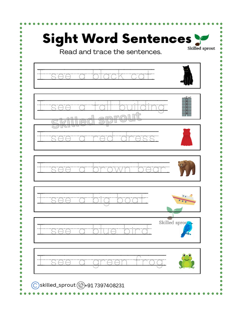 Feb 18 - SW Sentences | PDF