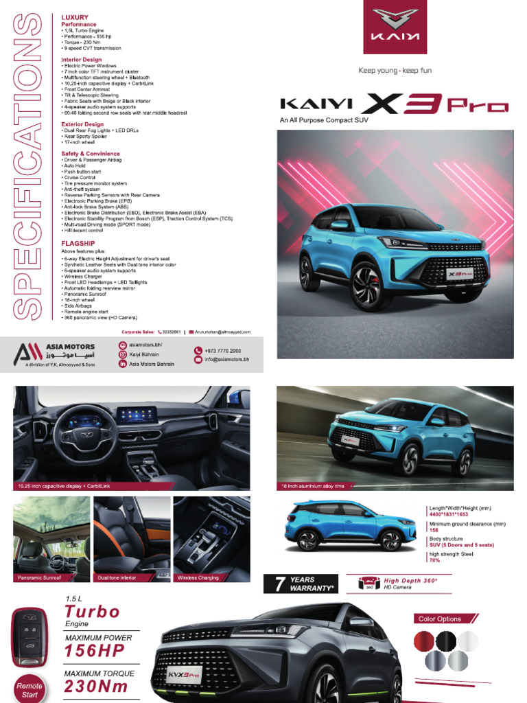 KAIYI Catalogues X3 Pro For Print Compressed | PDF