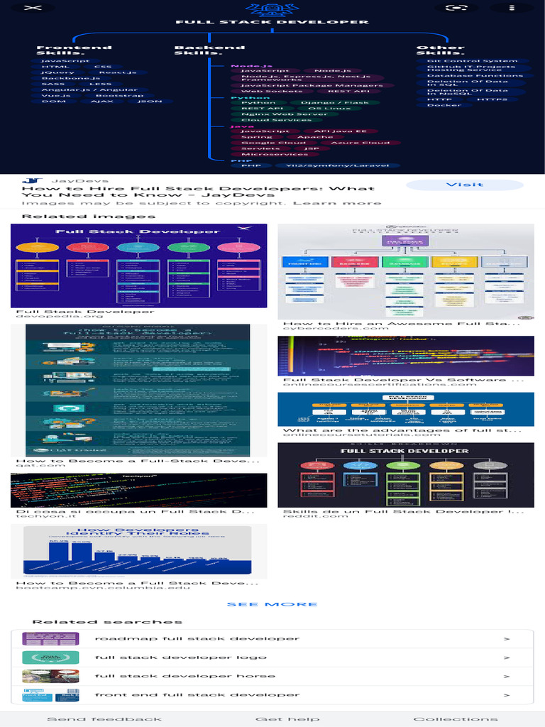 Full Stack Developer Skills - Google Search | PDF
