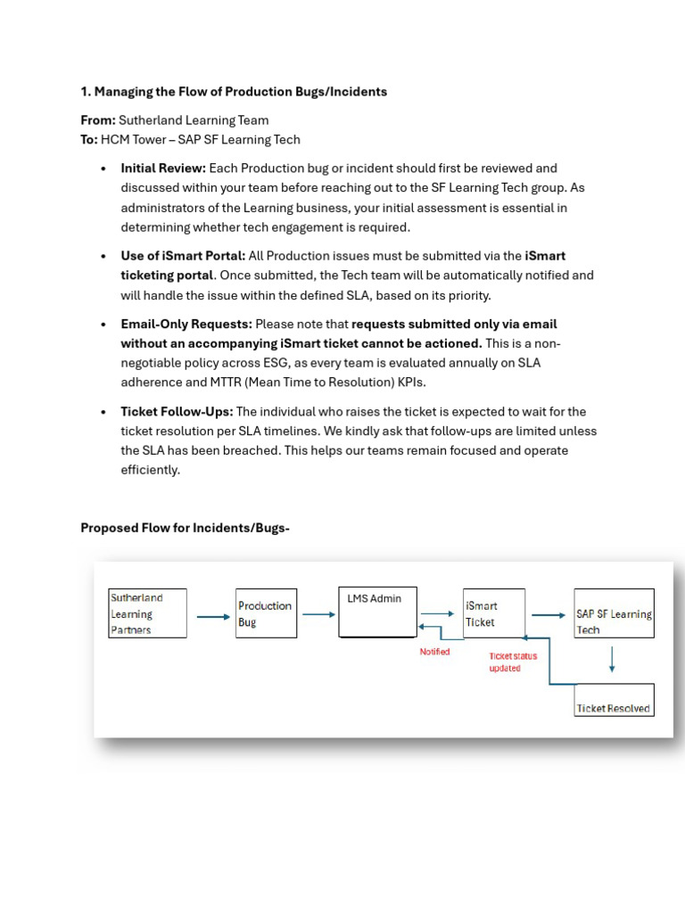 SAP SF Learning BAU Governance Model | PDF | Computing | Information ...