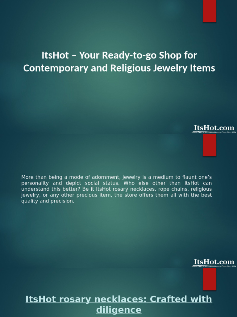 ItsHot Jewelry Items | PDF