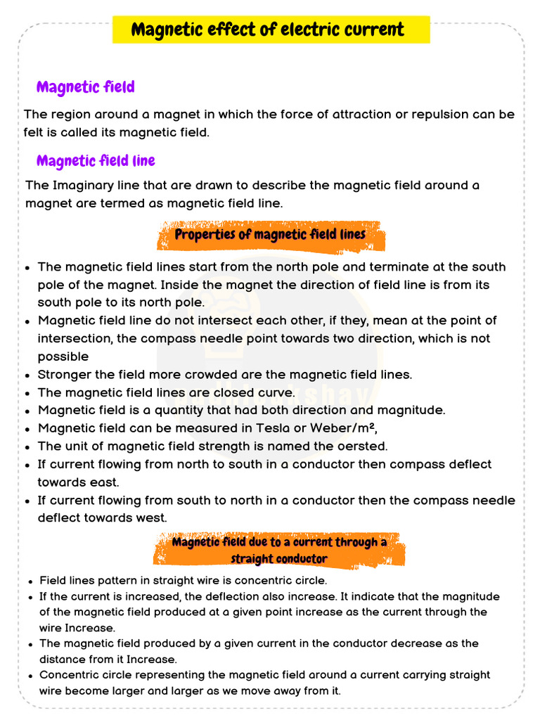 Understanding Magnetic Fields and Effects | PDF | Electromagnetic ...