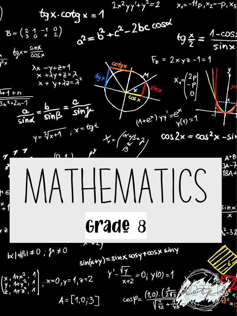 Grade 8 Mathematics Key Concepts | PDF | Numbers | Ratio