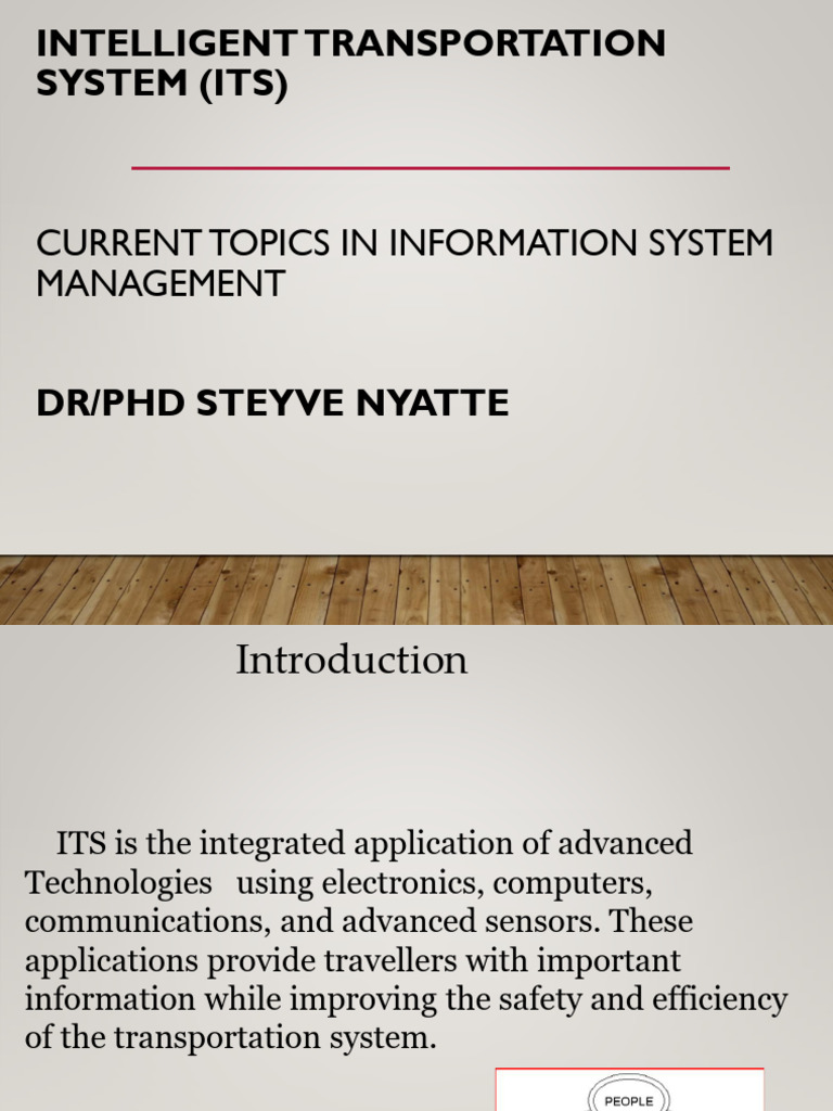 Intelligent Transportation Systems Overview | PDF | Traffic Collision ...