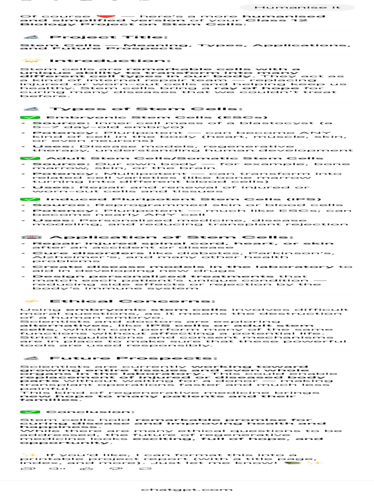 Bio Project | PDF