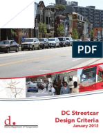 DC Streetcar Design Criteria - January 2012