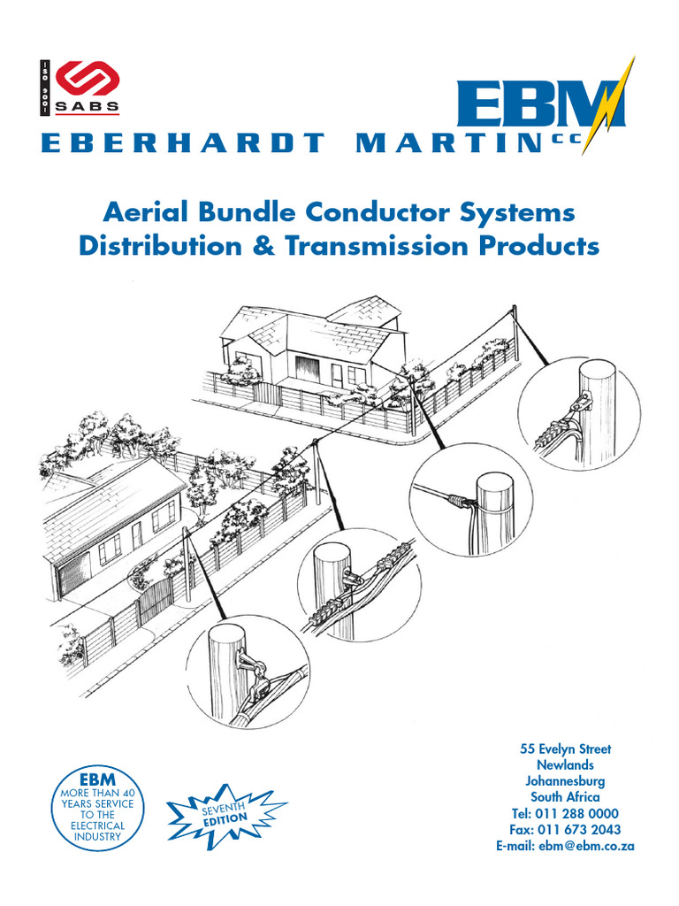 EBM Aerial Bundle Conductor Catalogue | PDF | Electrical Connector ...