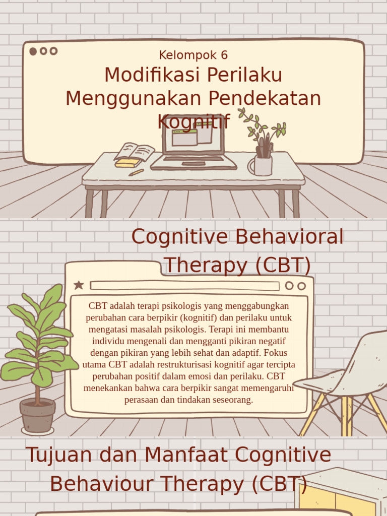 Terapi Kognitif Perilaku dan Modifikasinya | PDF