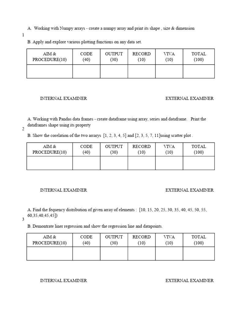 Ocs 353 Model Lab Questions | PDF | Computer Programming | Statistical ...