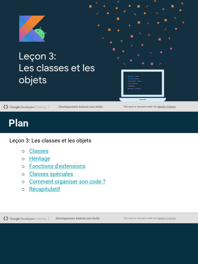 Classes et objets en Kotlin pour Android | PDF | Interface ...