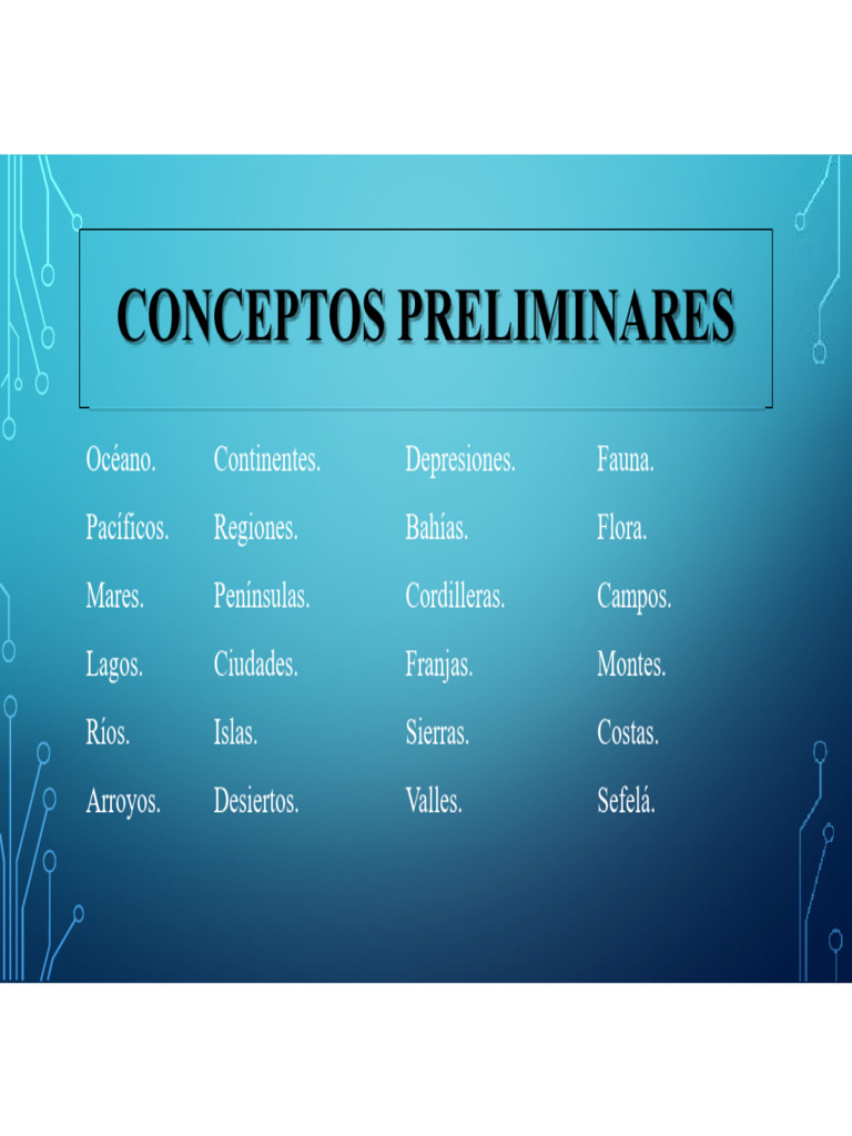 Geografía: Océanos, Lagos y Fauna | PDF
