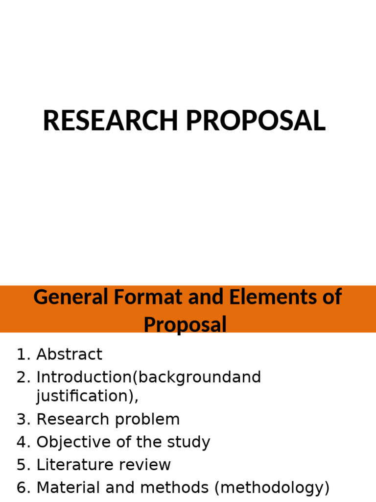 Research Proposal Structure Guide | PDF