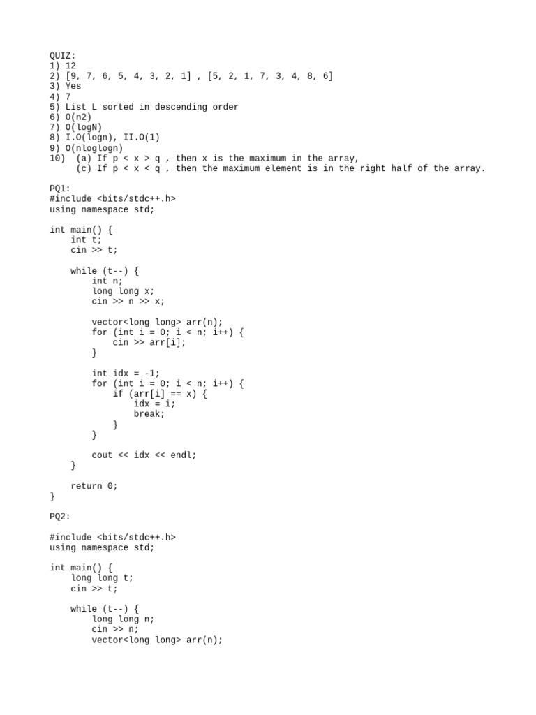 GSWCP Week - 2 | PDF