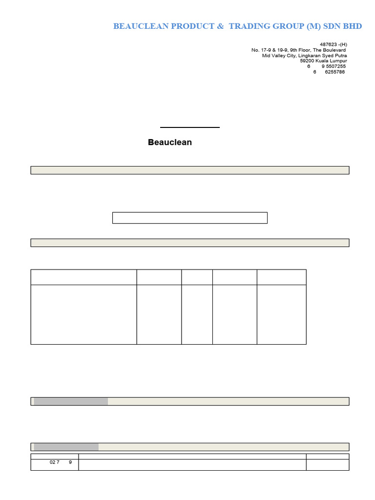 Beauclean Mosiac Cleaner | PDF | Personal Protective Equipment ...
