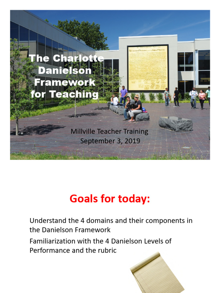 Mps Danielson Training Presentation | PDF | Teachers | Learning