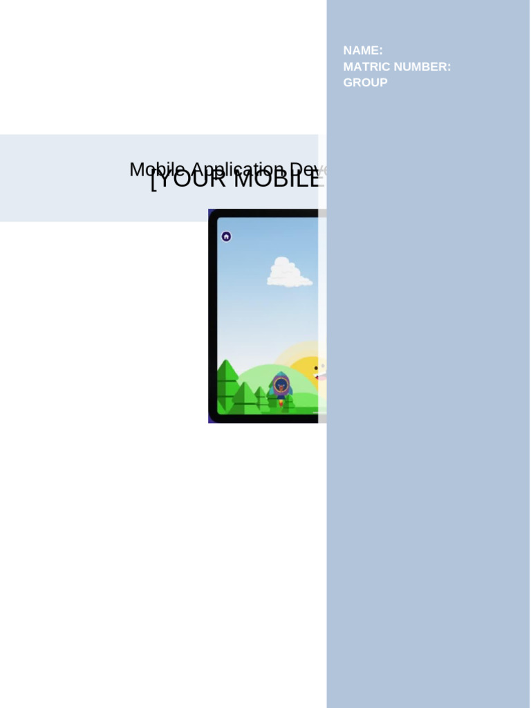 Mobile App Development Report 2025 | PDF | Mobile App | Computing