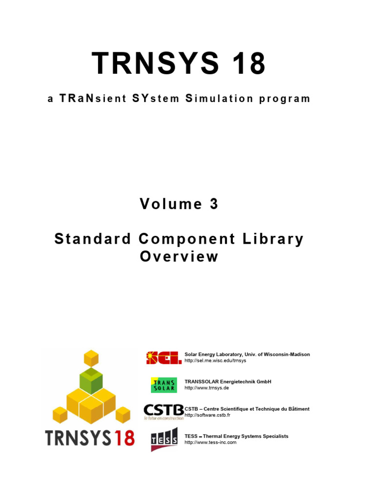 Component Library Trnsys | PDF | Control Theory | Air Conditioning