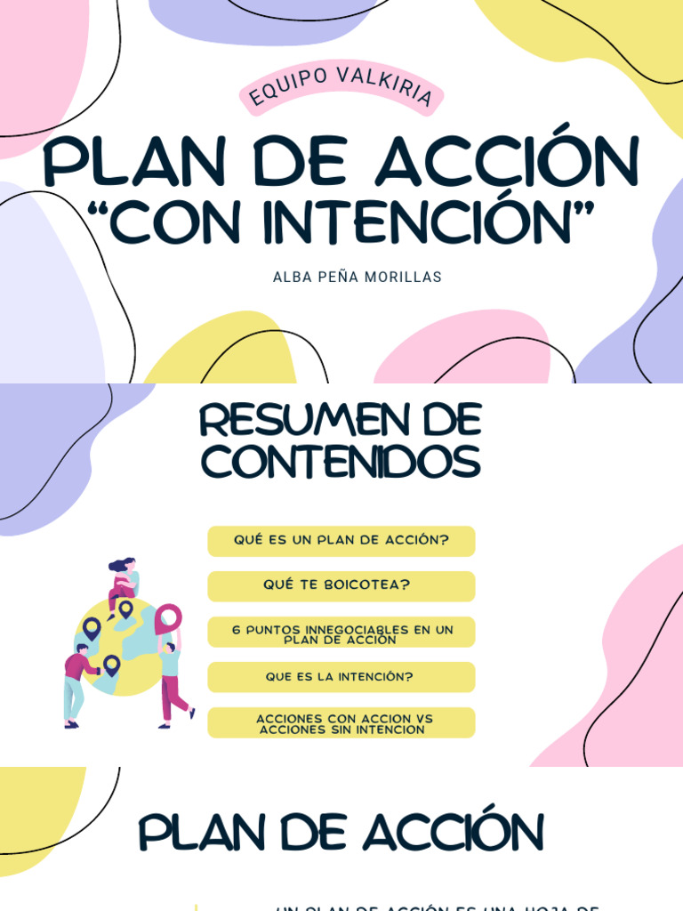 Plan de Acción con Intención Efectiva | PDF