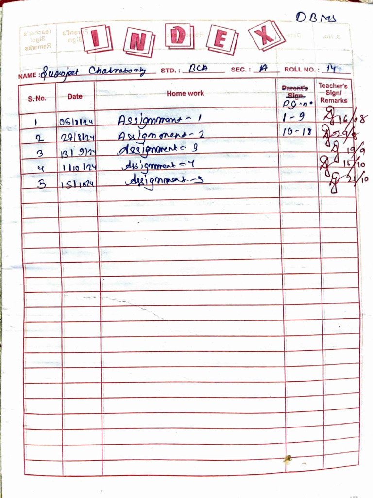 Dbms Assignment 4 | PDF