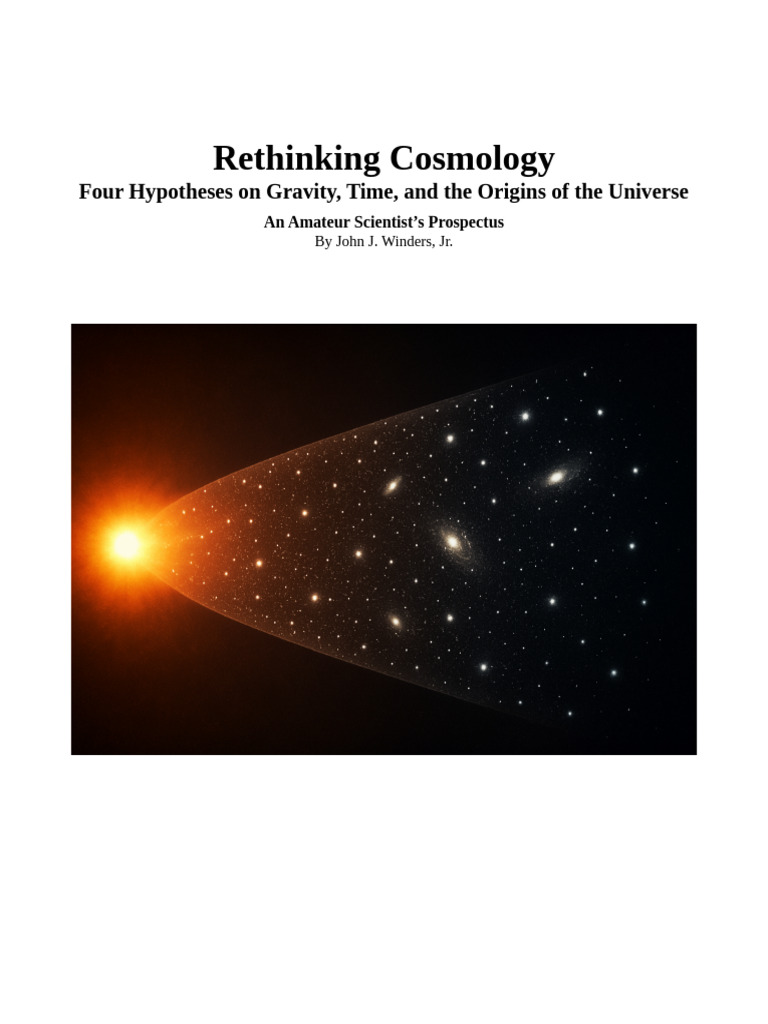 Rethinking Gravity and Cosmology | PDF | Universe | General Relativity