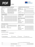 Moni Plus Loan Application Form | PDF | Bankruptcy | Loans