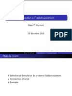 Introduction A L Ordonnacement Ordonnacement Et Planification Cours 15-12-10