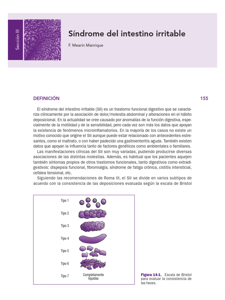 Resinas en el tratamiento del SII | PDF | Síndrome del intestino ...