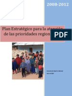 PLAN  ESTRATÉGICO PARA LA ATENCIÓN DE LAS PRIORIDADES