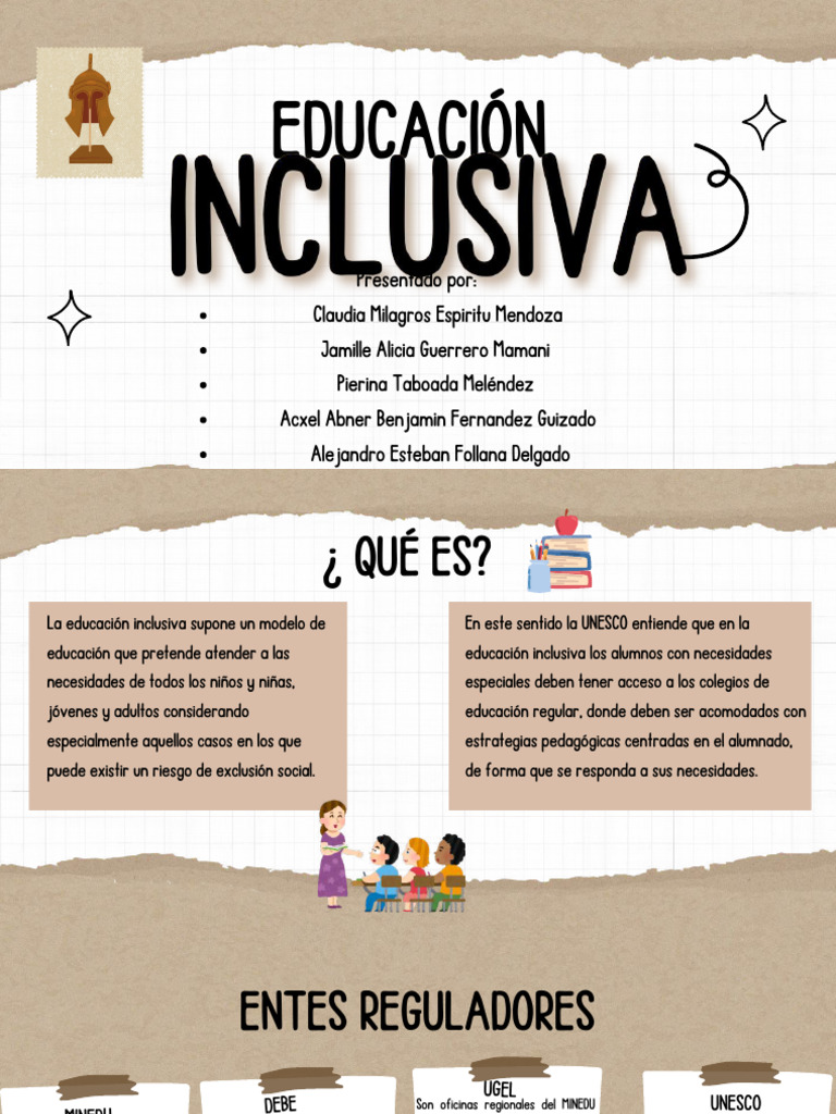 Educación Inclusiva y Diversidad Escolar | PDF | Invalidez | Aprendizaje
