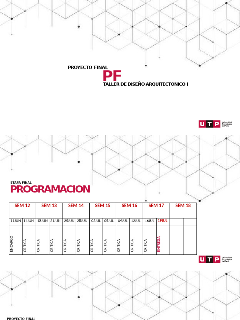 Diseño Arquitectónico: Proyecto Final | PDF