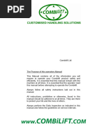 Combilift Manual C4000-4500 | PDF