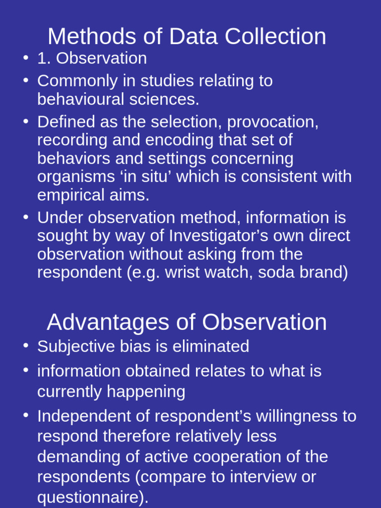Data Collection Methods Explained | PDF | Questionnaire | Information