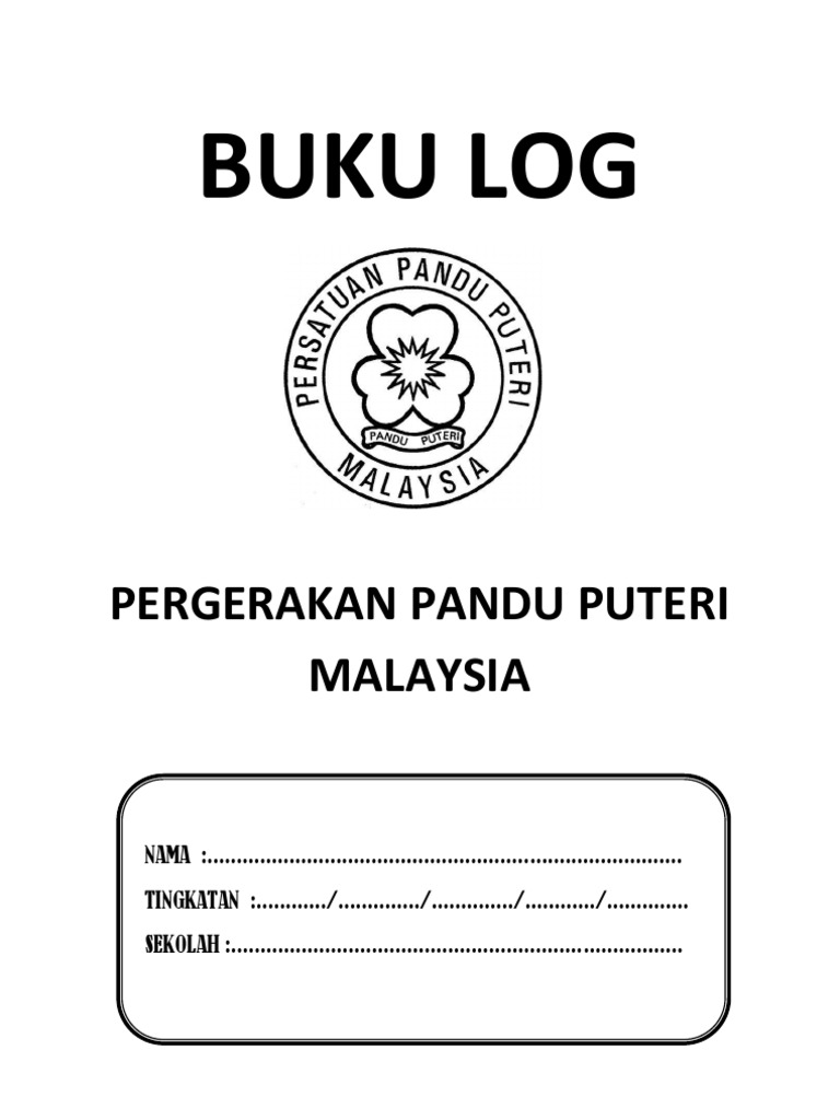 Buku Log Pandu Puteri 2012