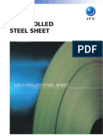 Jfe Cold Rolled Steel Sheet