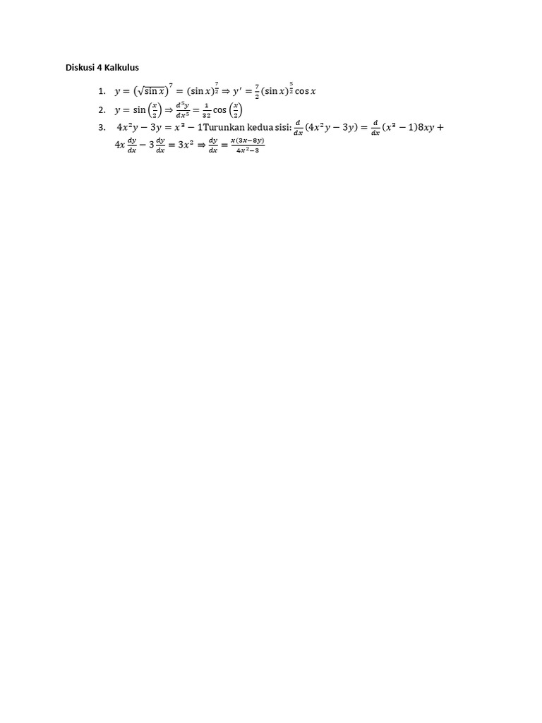 Diskusi 5 Kalkulus Pdf