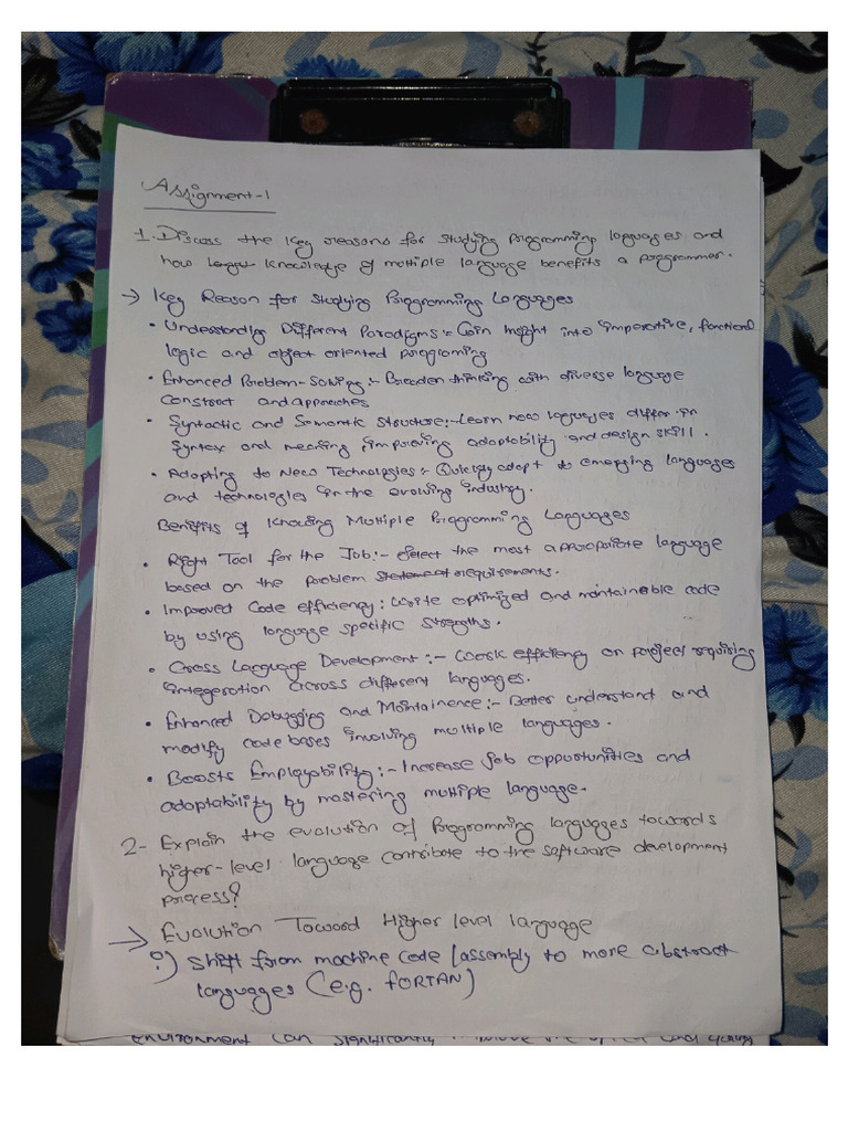 PPL Assignment | PDF