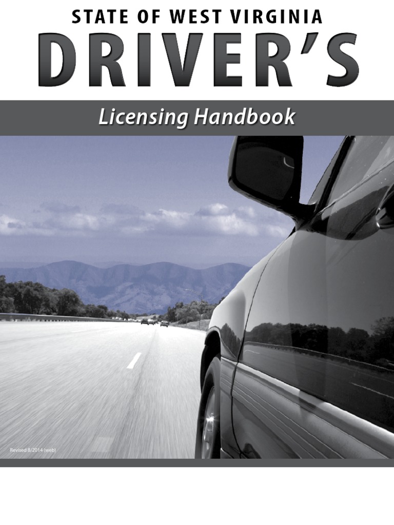 West Virginia Drivers Handbook West Virgina Drivers Manual PDF