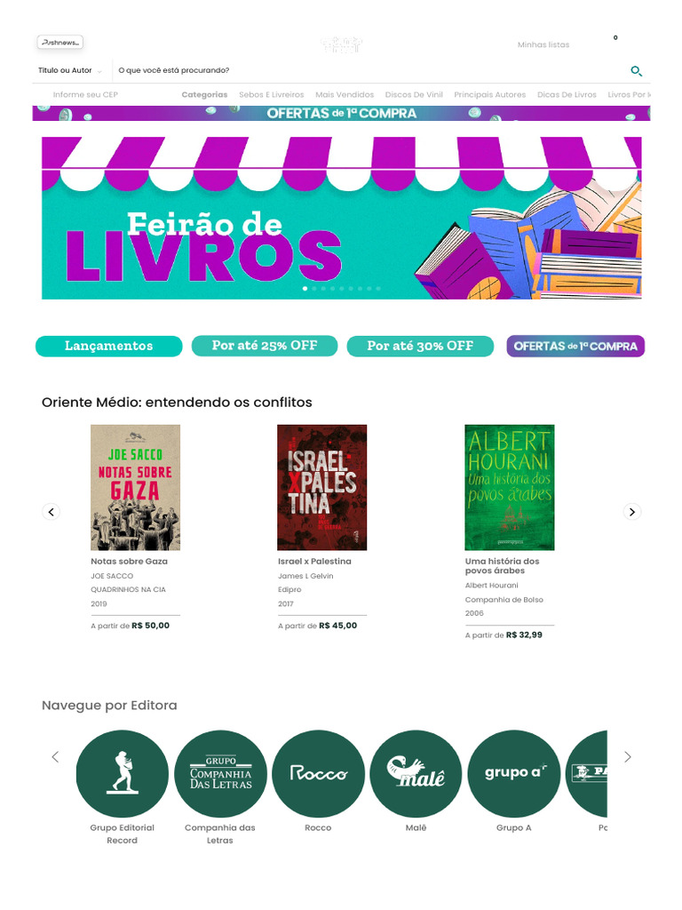 Estante Virtual - Livros Novos e Usados Com Preços Imbatíveis! | PDF ...