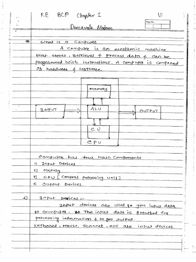 Unit1 Part1 (Notes) | PDF
