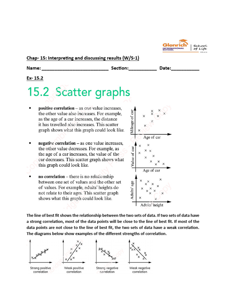 Chap - 15, Ex-15.2 (WS-1,2,3) | PDF