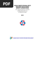Download PDRB Papua Barat Menurut Lapangan Usaha 2011 by Badan Pusat Statistik Provinsi Papua Barat SN87736941 doc pdf