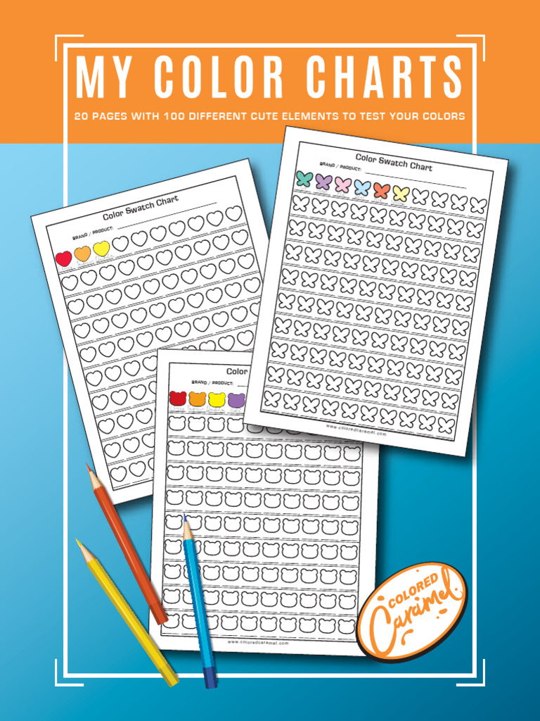 Caramel Color Swatch Chart Guide | PDF
