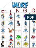 Smurf Bingo Page 4.