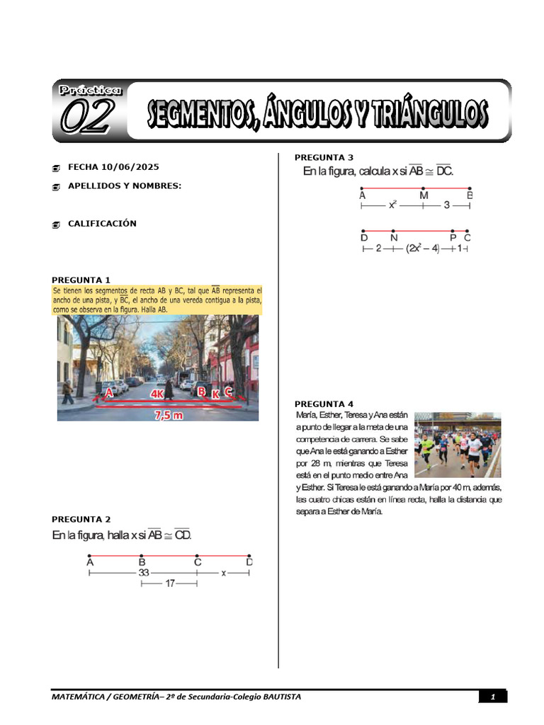 Practica 2 - 2do Año | PDF