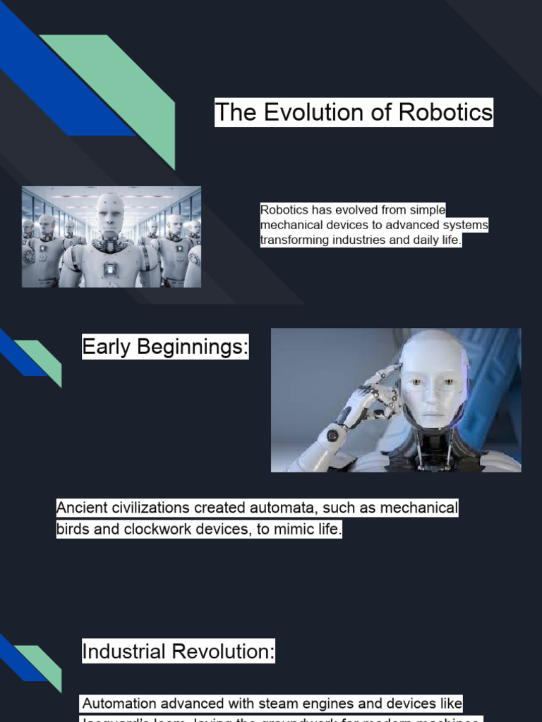 Evolution of Robotics Through Ages | PDF