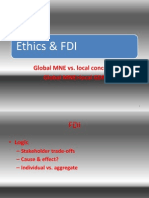 Ethics FDI