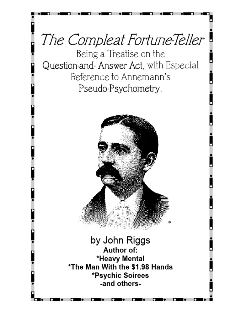Q&A and Pseudo-Psychometry in Mentalism | PDF | Mentalism | Graphology