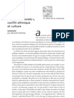 Théories Du Choix Rationel Ou Modèle Général de L'action - Choix Rationnels, Conflit Ethnique Et Culture - Ci05p50-58